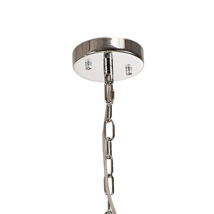 Nelson Lighting NL99759 Bulge 16 Light Pendant Polished Chrome Crystal