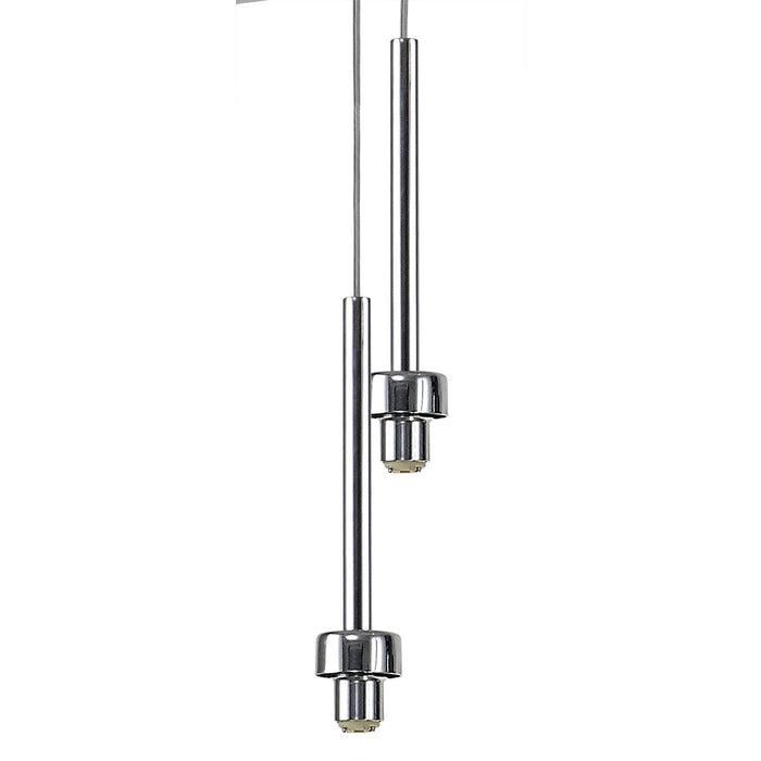 Nelson Lighting NL76129 Iona 6 Light Round Pendant Polished Chrome