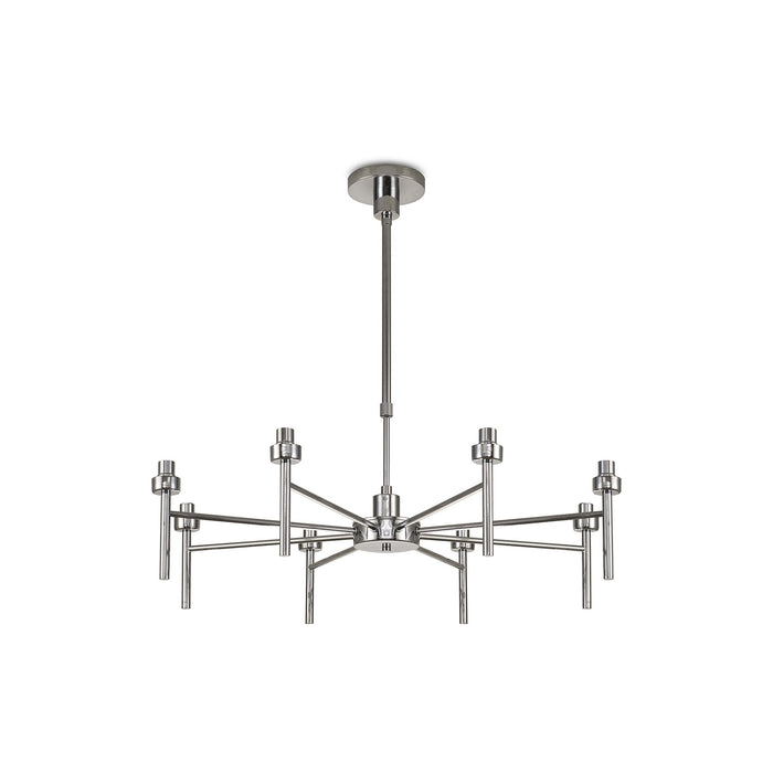 Nelson Lighting NL76179 Iona 8 Light Ceiling Light Polished Chrome