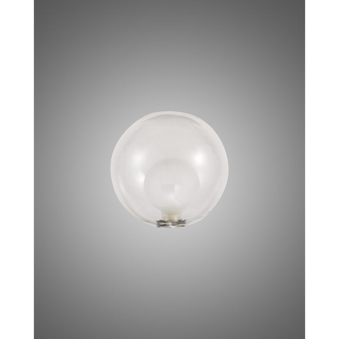 Nelson Lighting NL76389 Iona Shade Clear Frosted White