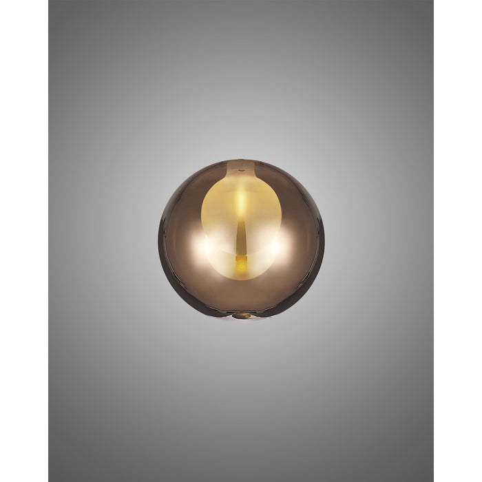 Nelson Lighting NL76409 Iona Shade Copper Frosted White