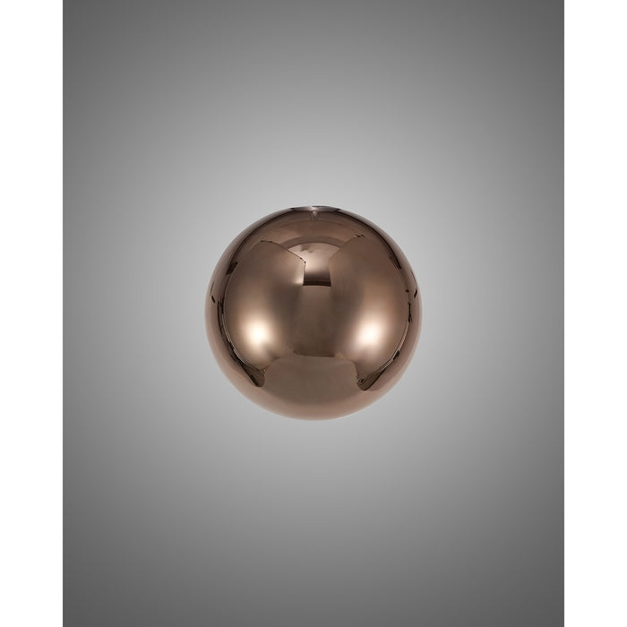 Nelson Lighting NL76409 Iona Shade Copper Frosted White