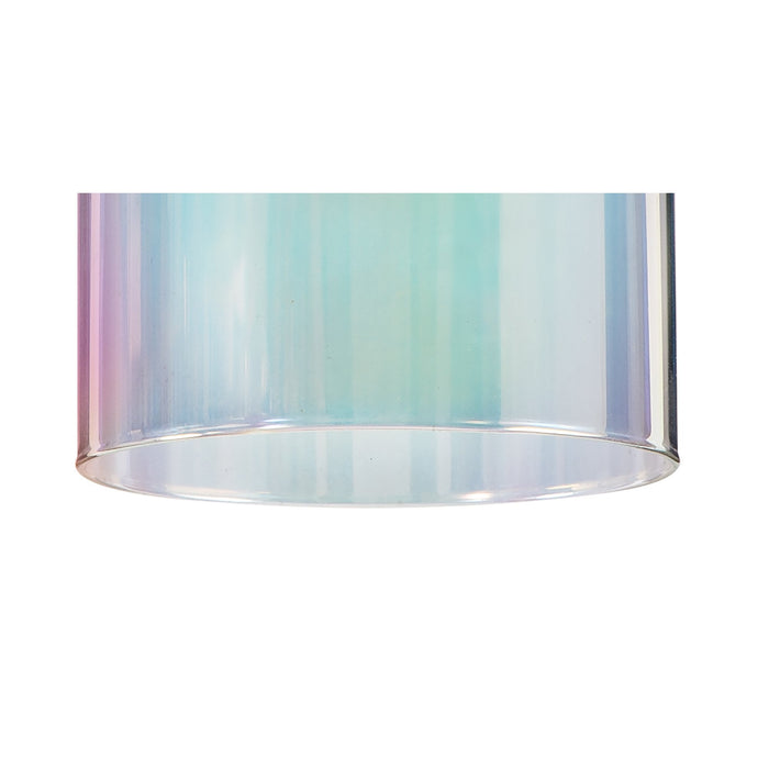 Nelson Lighting NL82989 Iona Shade 7 Colour Iridescent