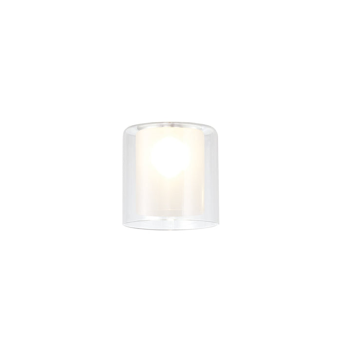 Nelson Lighting NL84059 Iona Shade Frosted Clear