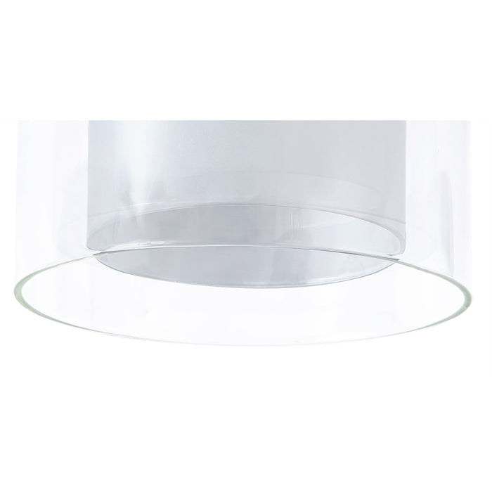 Nelson Lighting NL84059 Iona Shade Frosted Clear