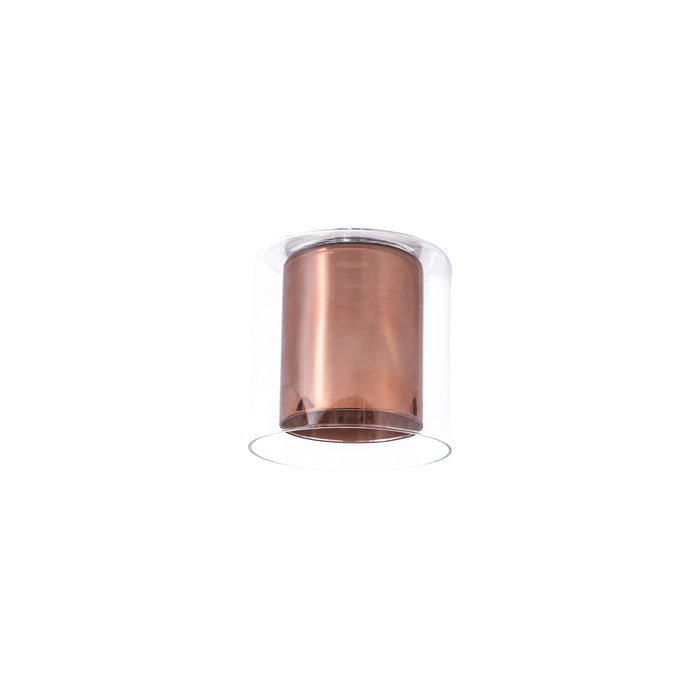 Nelson Lighting NL84099 Iona Shade Copper Clear