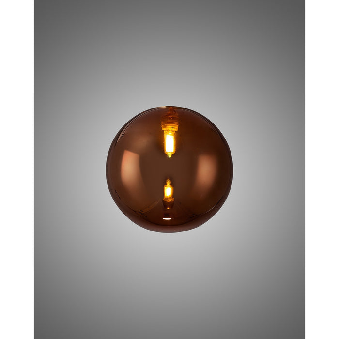 Nelson Lighting NL90809 Iona Shade Dark Copper