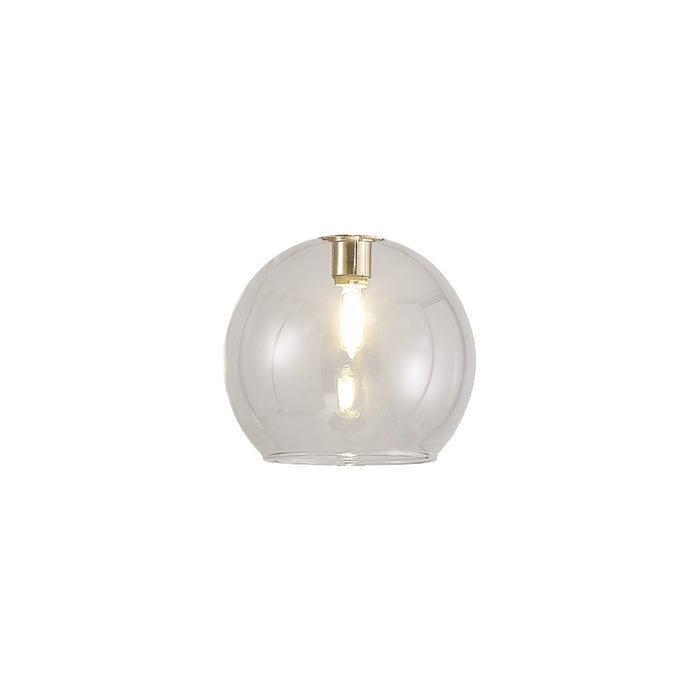 Nelson Lighting NL90899 Iona Shade Clear