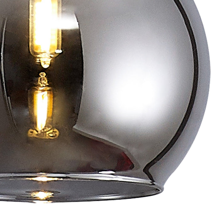 Nelson Lighting NL90929 Iona Shade Smoked