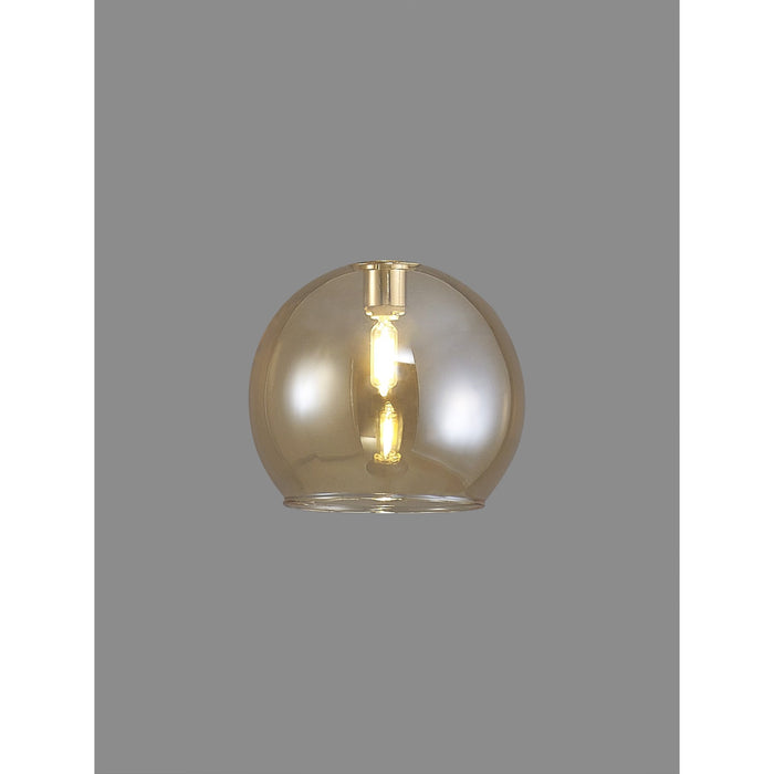 Nelson Lighting NL90939 Iona Shade Amber