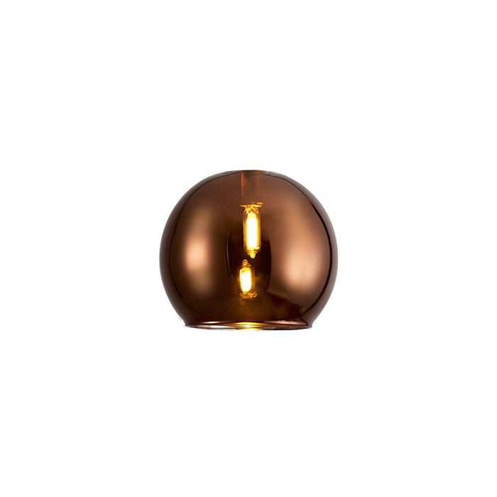 Nelson Lighting NL90979 Iona Shade Dark Copper