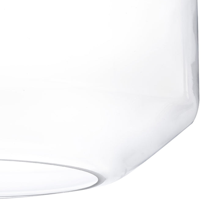 Nelson Lighting NL87309 Louis Shade Clear