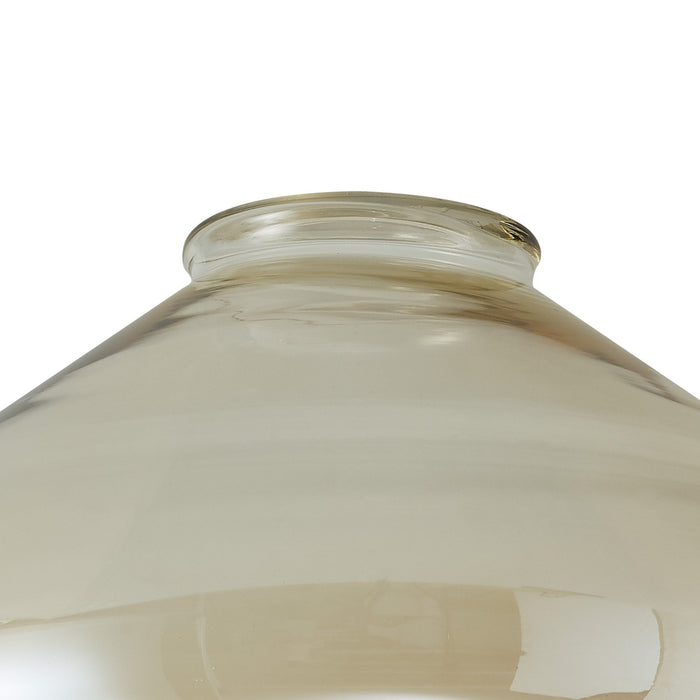 Nelson Lighting NL8134/AM9 Olivia Shade Amber