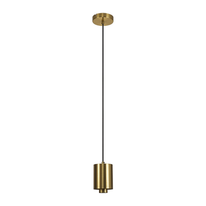 Nelson Lighting NL90309 Olivia 1 Light Pendant Ancient Brass