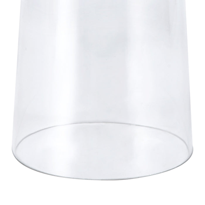 Nelson Lighting NL85709 Raibon Shade Clear