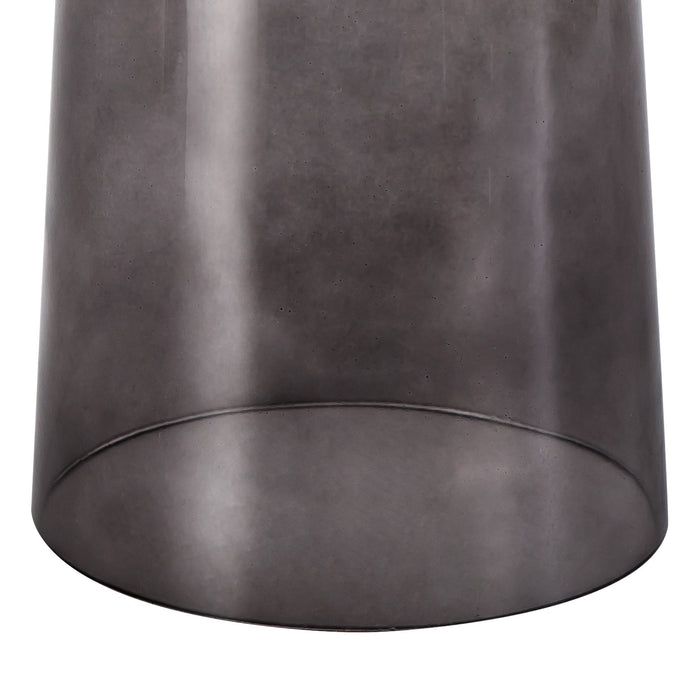 Nelson Lighting NL85719 Raibon Shade Smoke