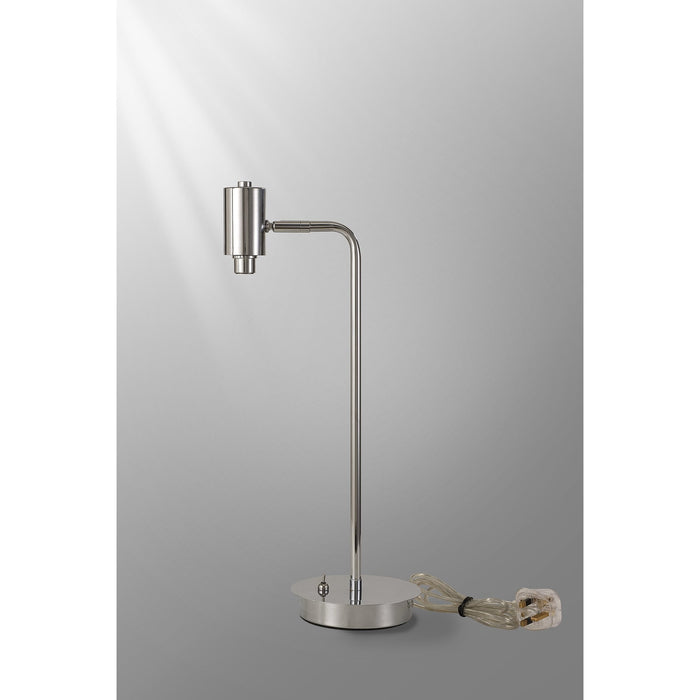 Nelson Lighting NL90699 Regent 1 Light Table Lamp Polished Chrome