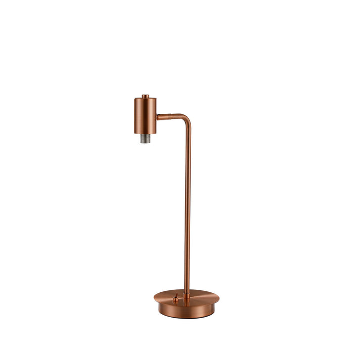 Nelson Lighting NL90709 Regent 1 Light Table Lamp Antique Copper