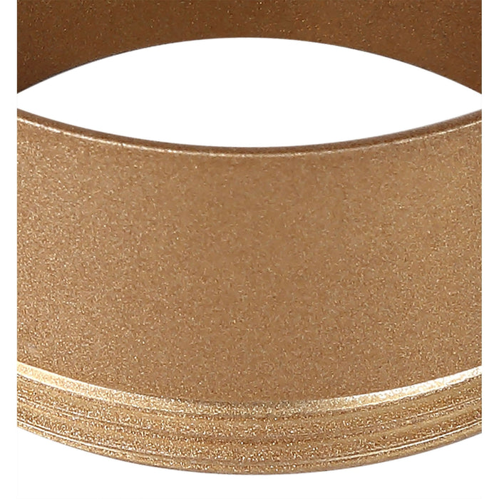 Nelson Lighting NL83959 Silence 2cm Face Ring Accessory Pack Champagne Gold