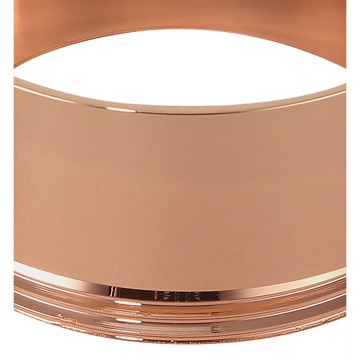 Nelson Lighting NL83969 Silence 2cm Face Ring Accessory Pack Rose Gold