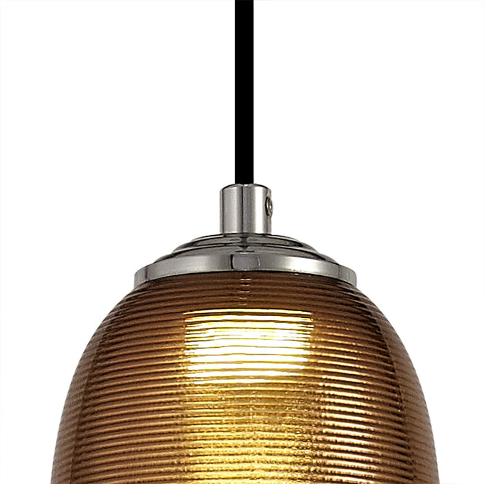 Nelson Lighting NL74359 Barter Pendant LED Copper/Black