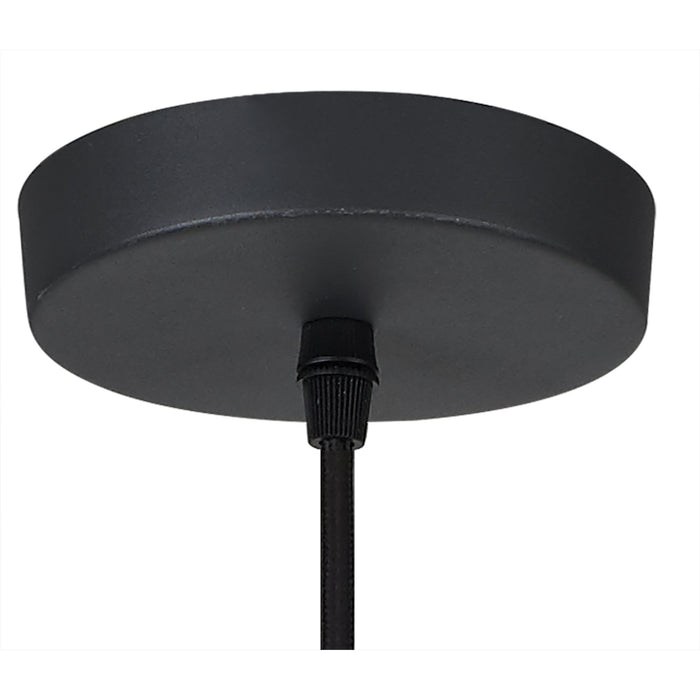 Nelson Lighting NL83799 Belgium Dome Pendant Graphite