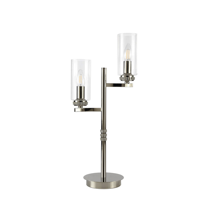 Nelson Lighting NL73549 Darling Table Lamp Polished Nickel