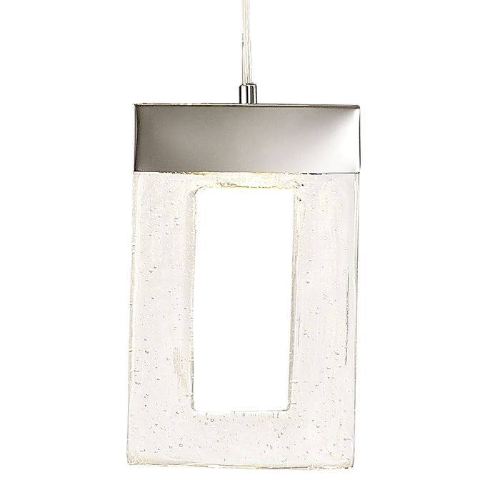 Nelson Lighting NL78629 Eski Pendant 5M 21LED Light Polished Chrome