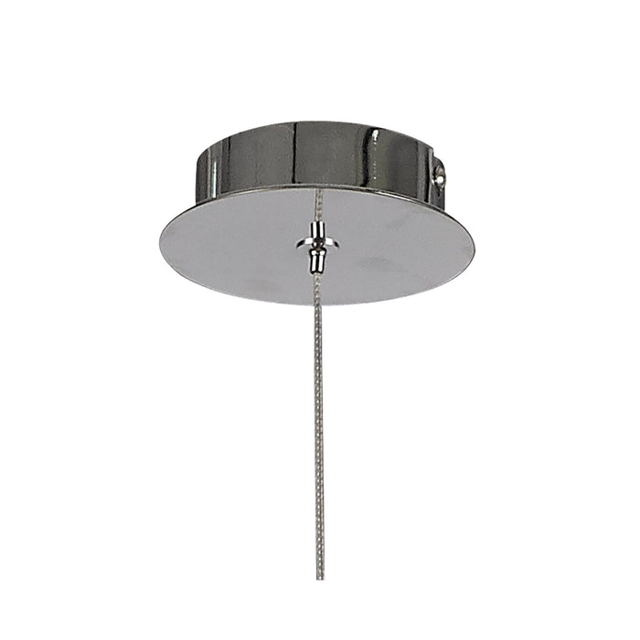 Nelson Lighting NL78559 Istan Pendant 1 Light Polished Chrome