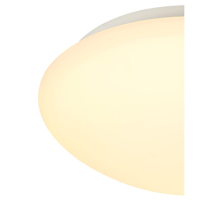 Nelson Lighting NL77549 Lima Bathroom Ceiling Light LED White/Frosted Glass