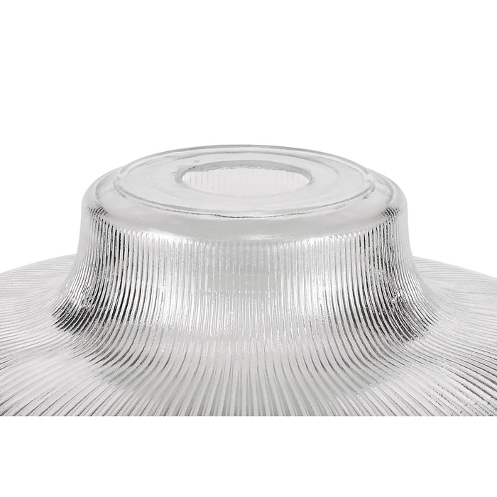 Nelson Lighting NL80519 Louis Round 30cm Clear Glass Lampshade