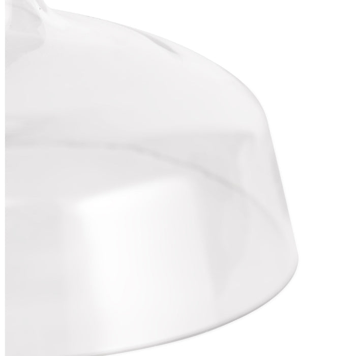 Nelson Lighting NL80569 Louis Flat Round 30cm Clear Glass Lampshade