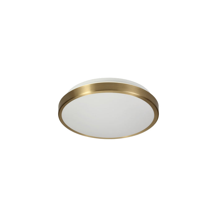 Nelson Lighting NL77579 Mama Bathroom Ceiling Light LED Soft Bronze/White