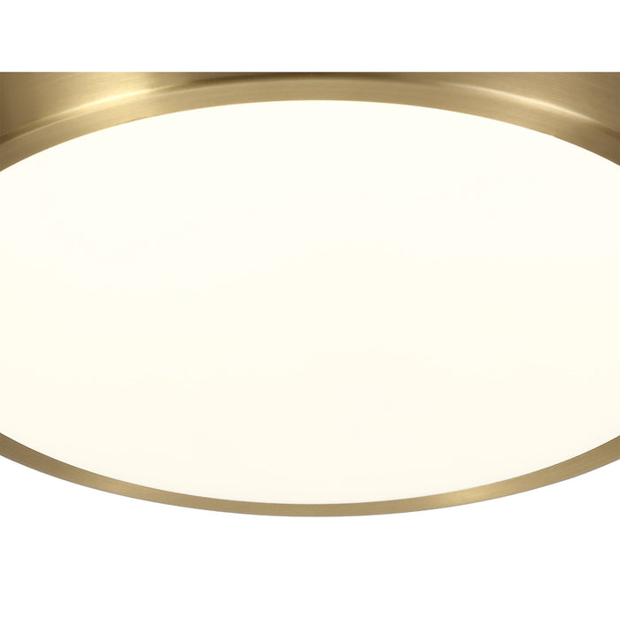 Nelson Lighting NL77579 Mama Bathroom Ceiling Light LED Soft Bronze/White