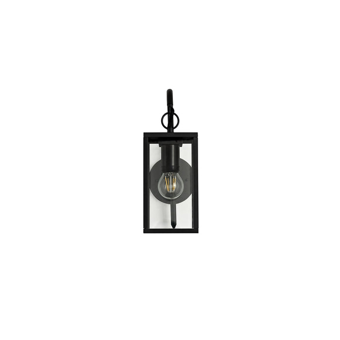 Nelson Lighting NL71179 Mateo Outdoor Downward Wall Lamp 1 Light Graphite Black