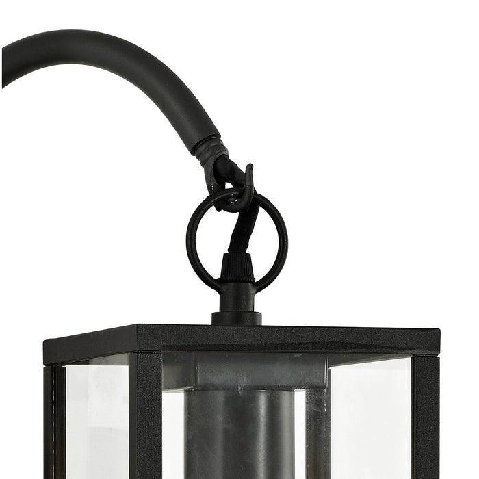 Nelson Lighting NL71179 Mateo Outdoor Downward Wall Lamp 1 Light Graphite Black