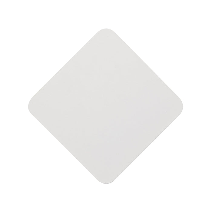 Nelson Lighting NLK04049 Modena Magnetic Base Wall Lamp LED 20/19cm Diamond Centre Sand White/Acrylic Frosted Diffuser