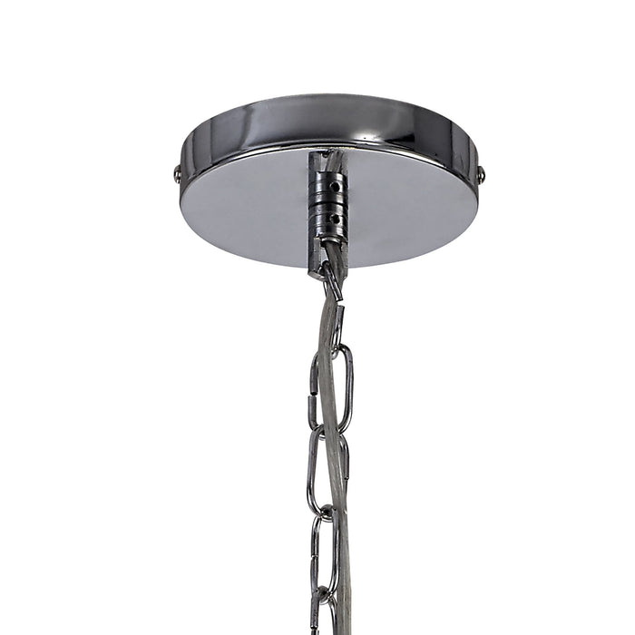 Nelson Lighting NL70999 Prince Pendant 2 Light Polished Chrome