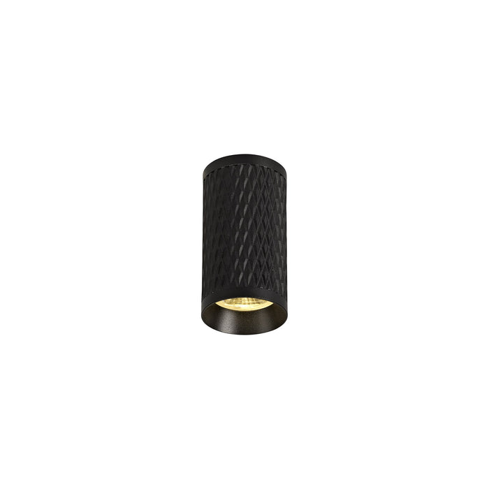 Nelson Lighting NL80149 Silence 11cm Surface Mounted Ceiling Light 1 Light Sand Black