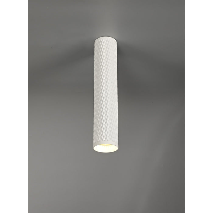 Nelson Lighting NL80239 Silence 30cm Surface Mounted Ceiling Light 1 Light Sand White