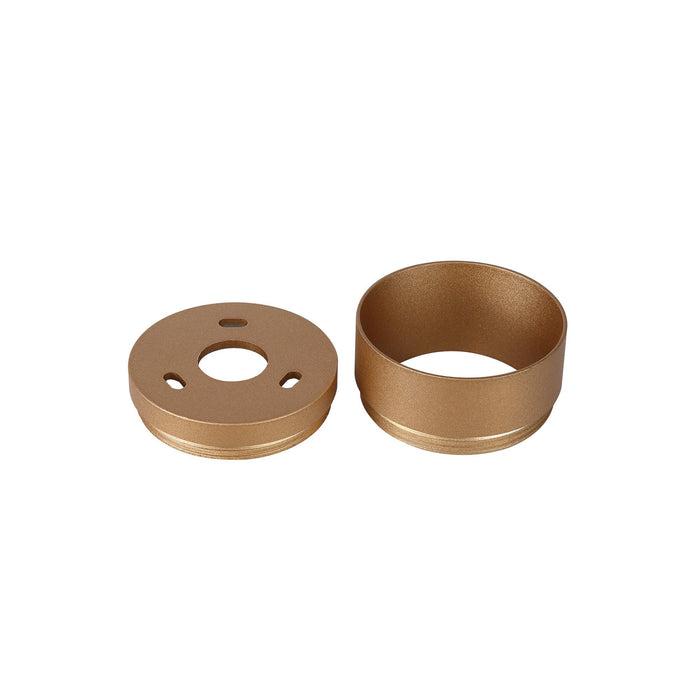 Nelson Lighting NL80449 Silence 2cm Face Ring & 1cm Back Ring Accessory Pack Champagne Gold