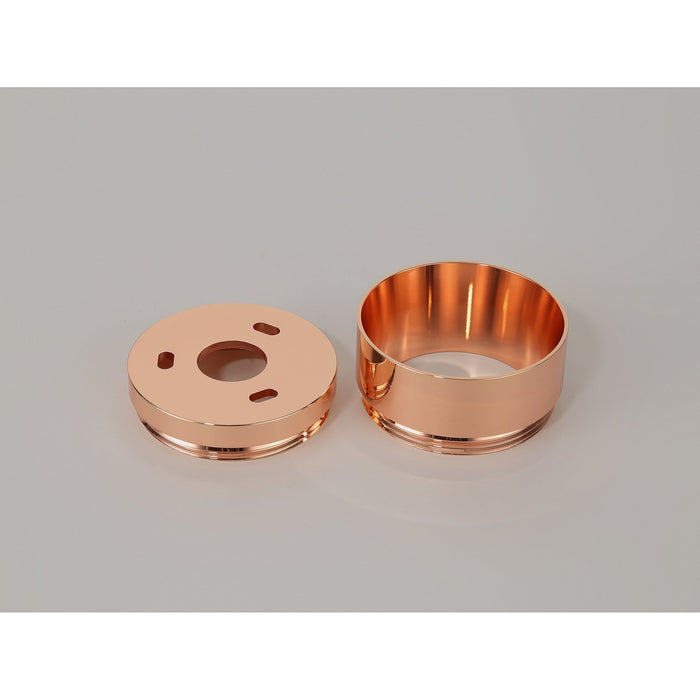 Nelson Lighting NL80459 Silence 2cm Face Ring & 1cm Back Ring Accessory Pack Rose Gold