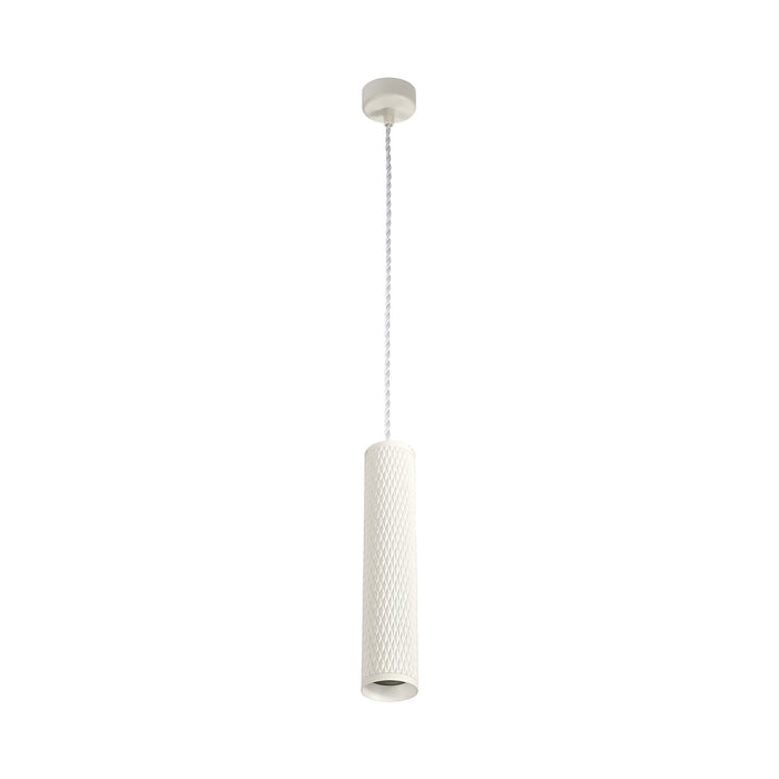 Nelson Lighting NLK01969 Silence 1 Light 30cm Pendant Light Sand White