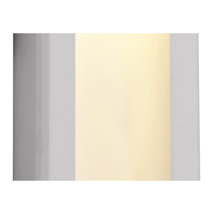 Nelson Lighting NL71739 Sucro Large Recessed Wall Lamp 1 Light White Paintable Gypsum