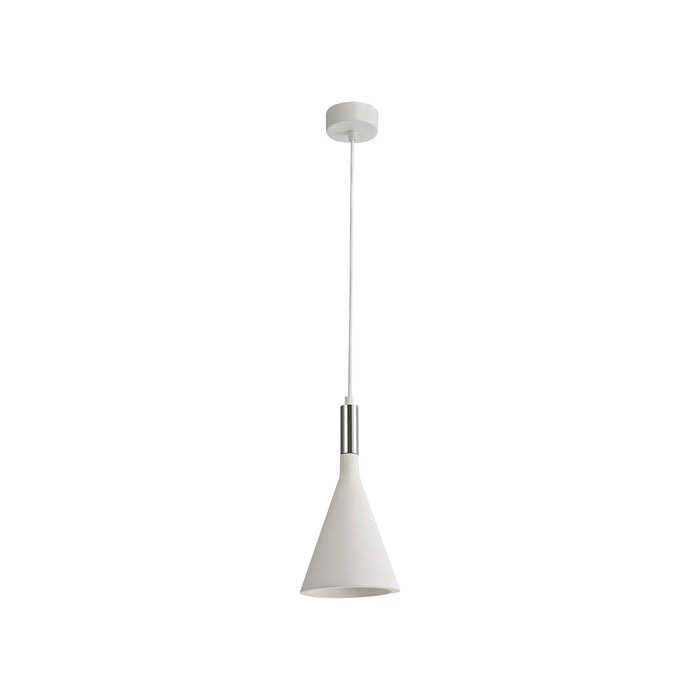 Nelson Lighting NL71769 Sucro Pendant 1 Light White Paintable Gypsum