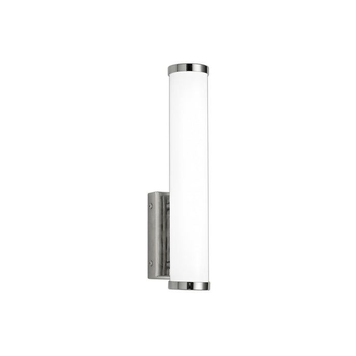 Nelson Lighting NL70239 Tao Bathroom Wall Lamp Small LED Polished Chrome