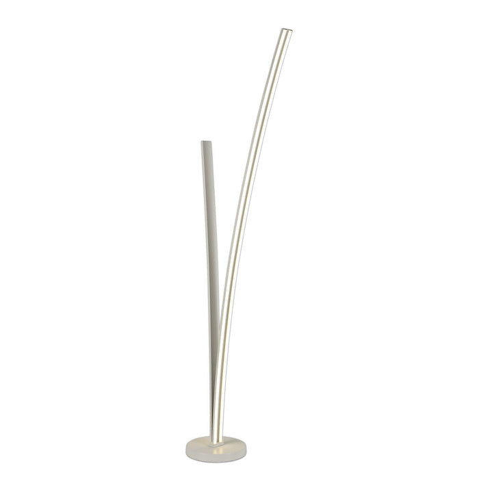 Nelson Lighting NL74309 Josh 2 Light Floor Lamp Dimmable LED White