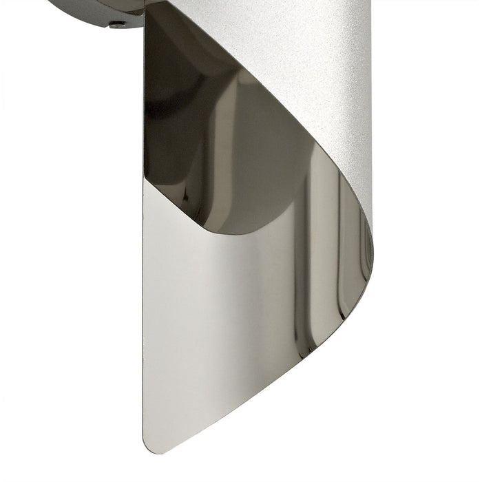 Nelson Lighting NL70319 Kally Wall Lamp Small LED Silver/Polished Chrome