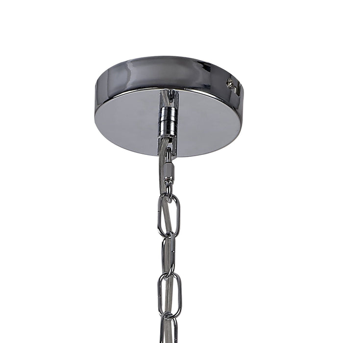 Nelson Lighting NL71069 Prince Pendant 2 Light Polished Chrome