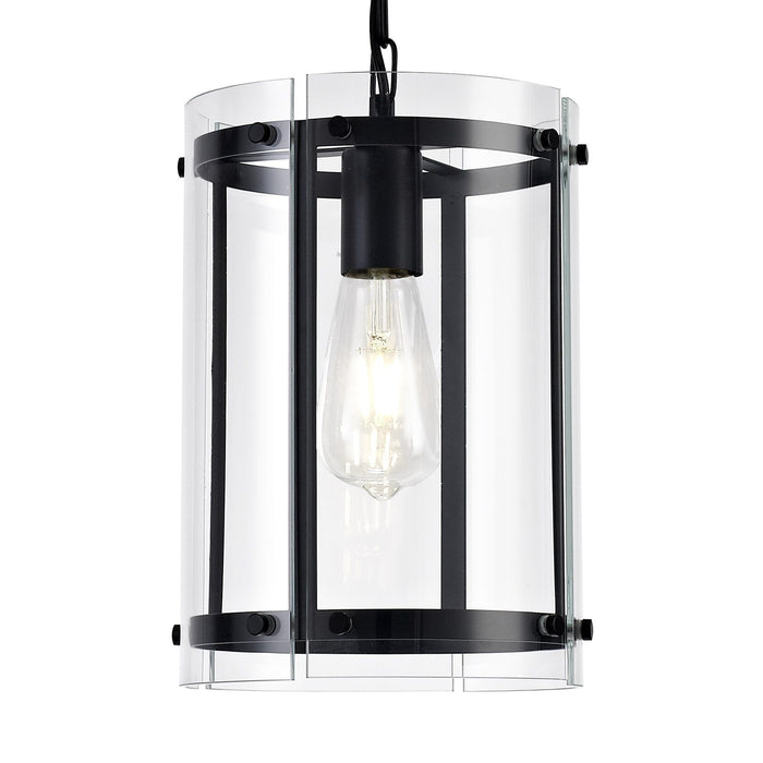 Nelson Lighting NL71079 Prince Pendant 2 Light Polished Chrome